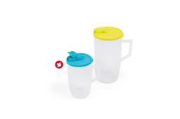 Small pitcher with lid