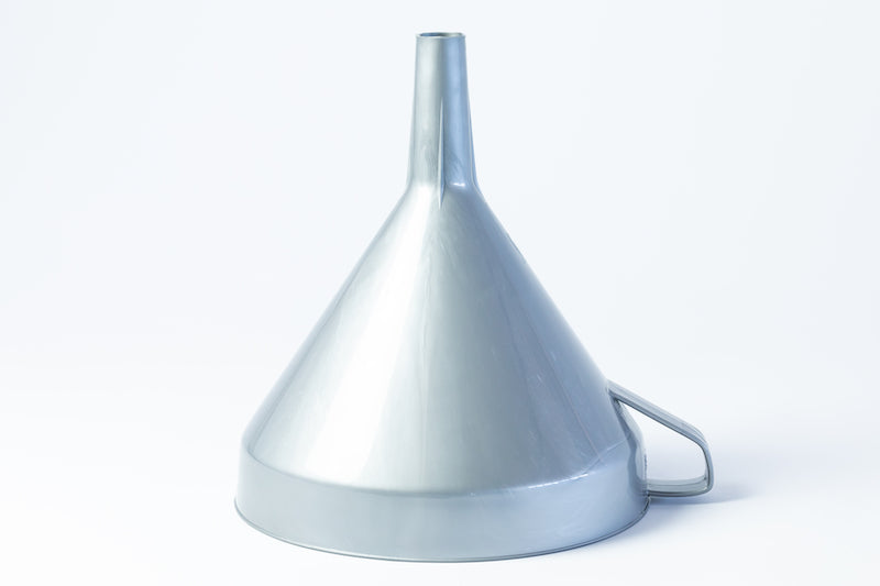 funnel with filter