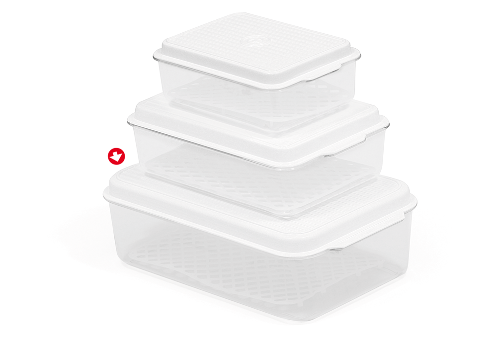 Caja para frigorifico grande com parrilla