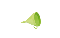 funnel with filter