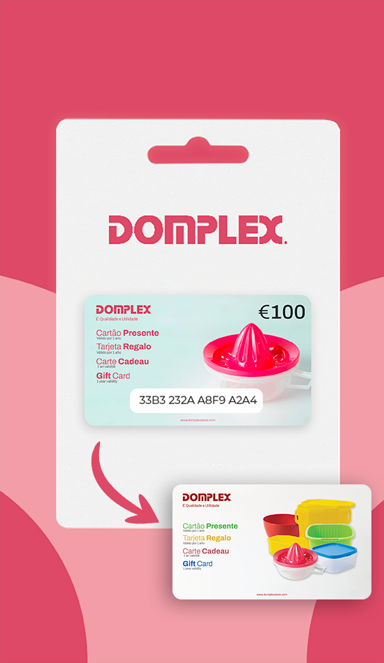 Cartão Presente Domplex