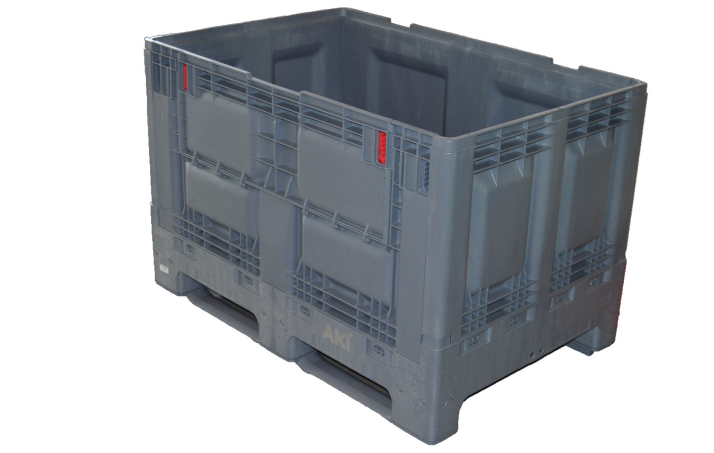 Cont.-Palette Rebatível 1.2x0.8x0.8 F c/ porta lateral 2T e 4Furos