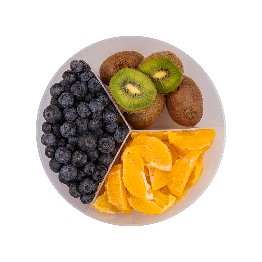 Lancheira compartimentada média