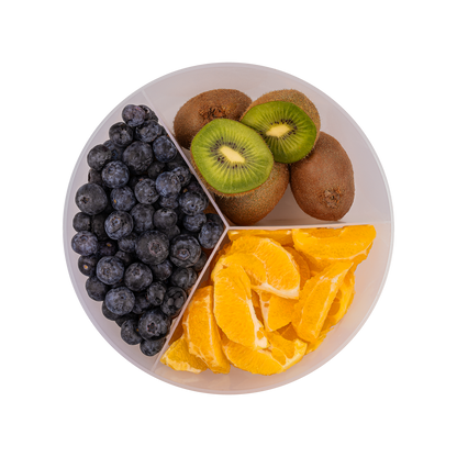 Lancheira compartimentada média