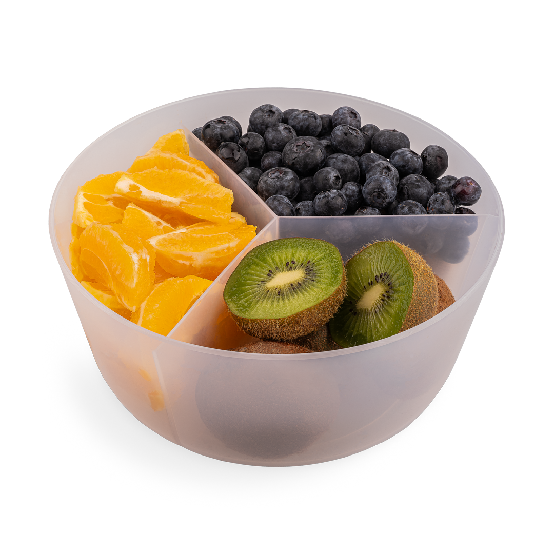 Lancheira compartimentada média