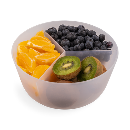 Lancheira compartimentada média