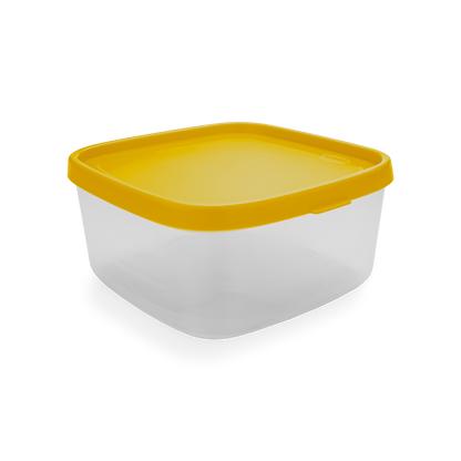 four round lunch box