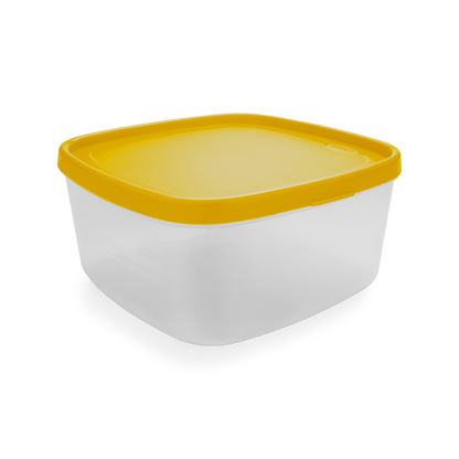 four round lunch box