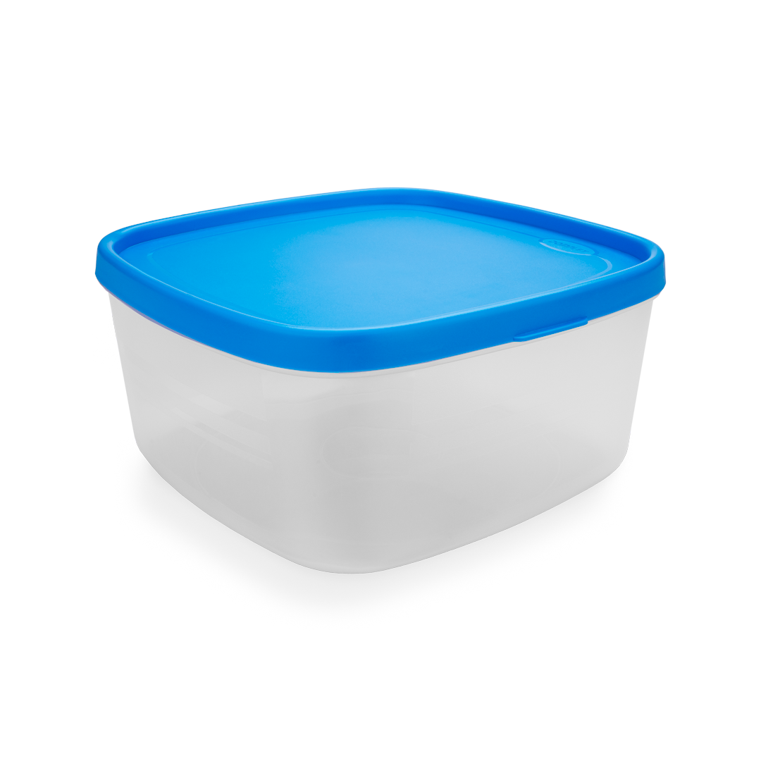 four round lunch box