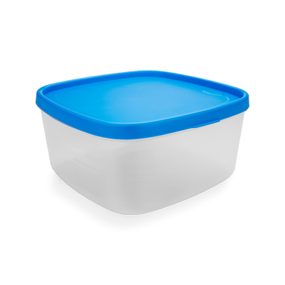 four round lunch box