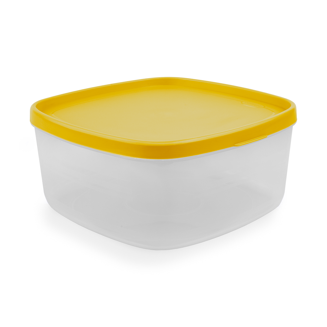 four round lunch box