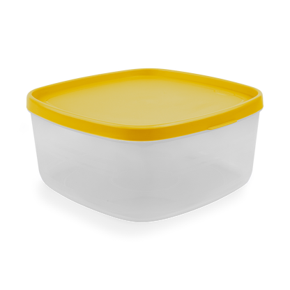 four round lunch box