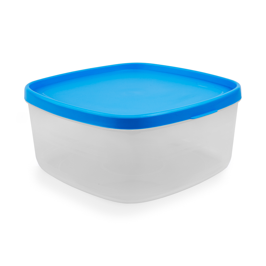 four round lunch box