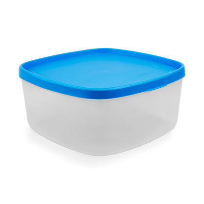 four round lunch box