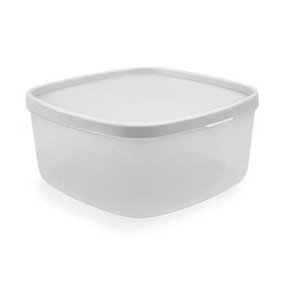 four round lunch box