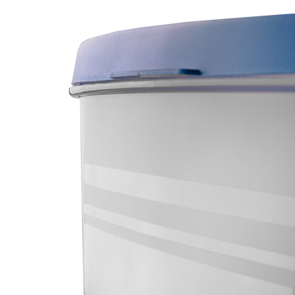 four round lunch box