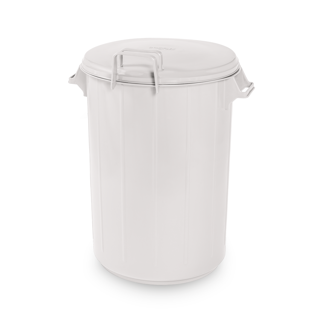Poubelle de 50L. avec couvercle