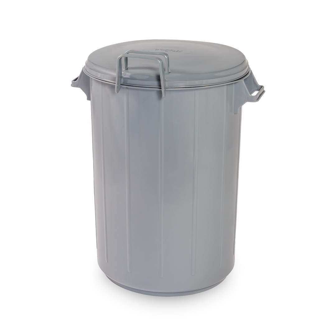 Poubelle de 50L. avec couvercle