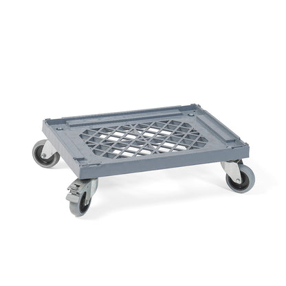 Plateforme sans garniture et avec roulettes