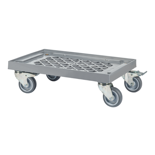 Plateforme sans garniture et avec roulettes