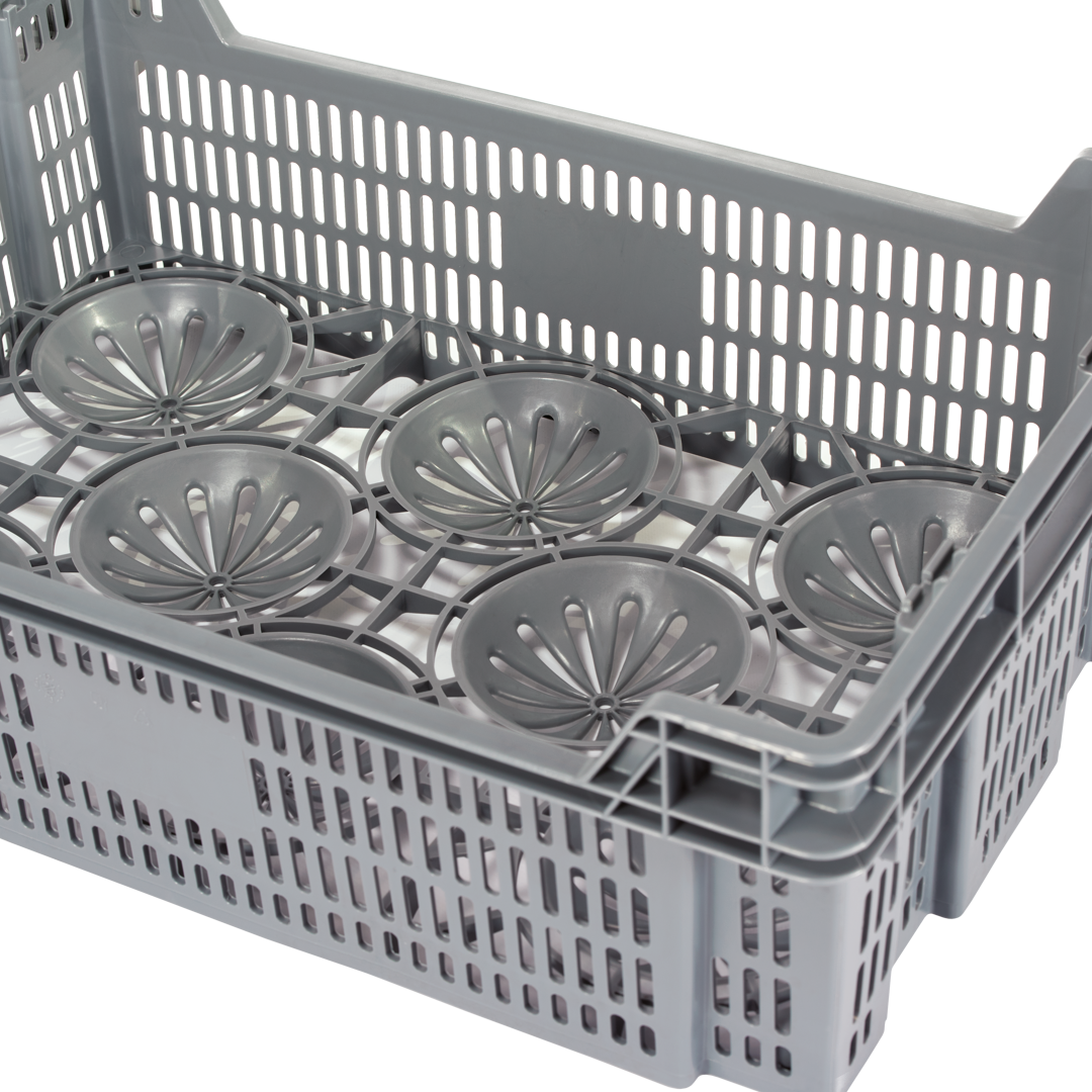 Caisse conteneur rect. avec 60-E18Q