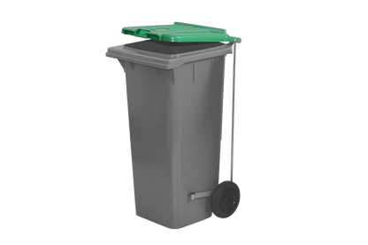 Contenedor 120L c/rodas e pedal
