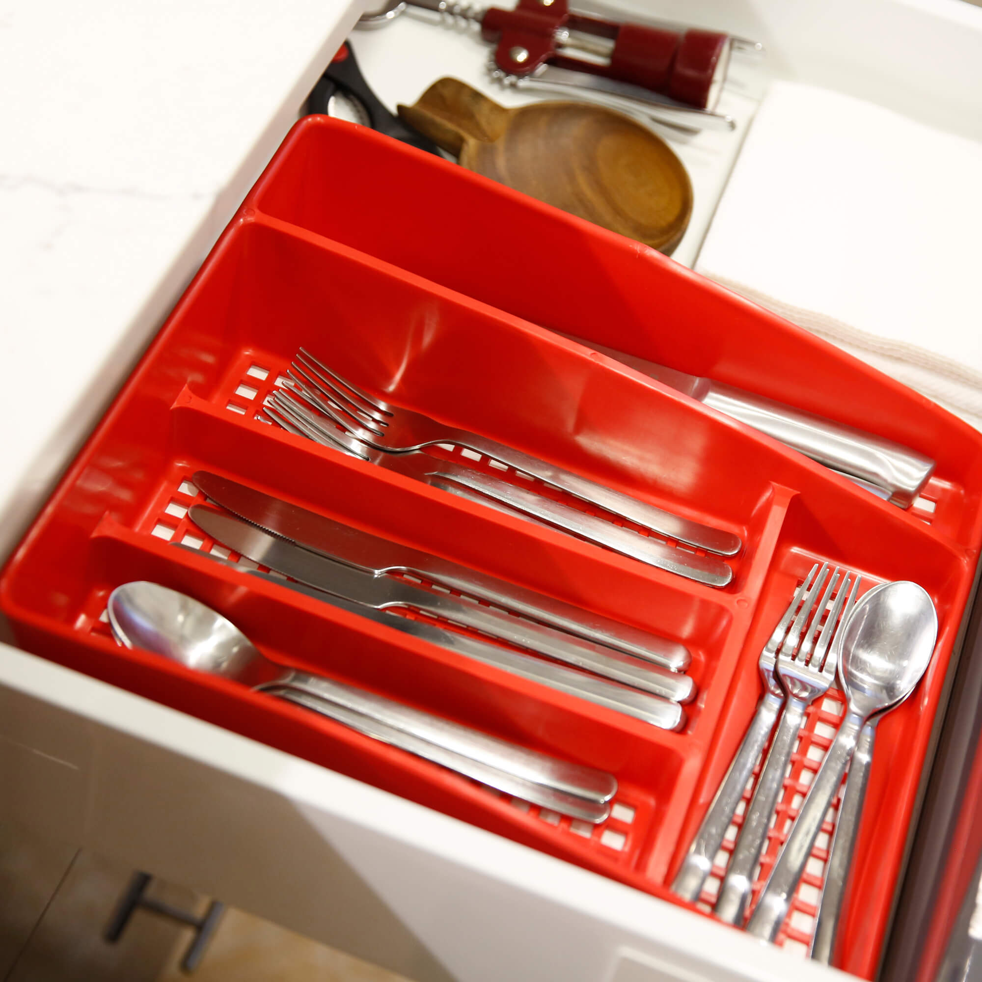 Large cutlery tray