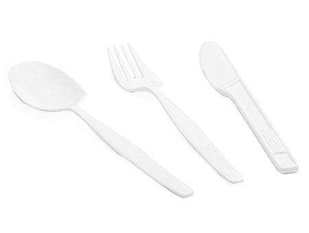 set spoon, fork, knife