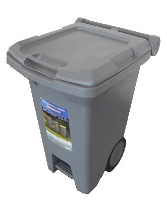 60 liter container with Domplex ITC lid and wheels